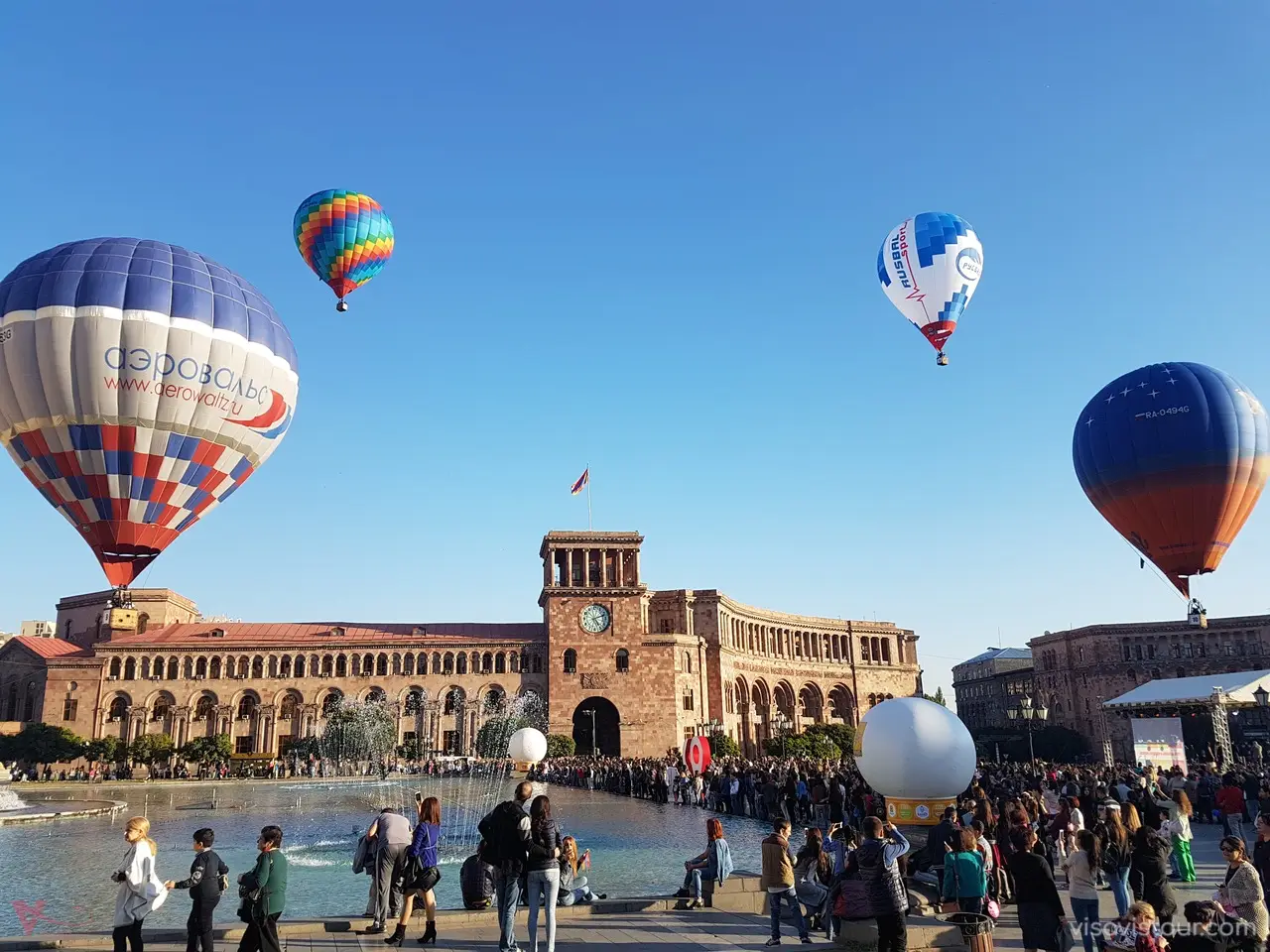 Republic square Yerevan